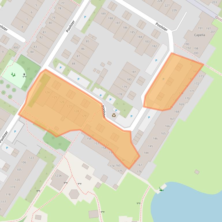 Kaart van postcodegebied 1622EJ.