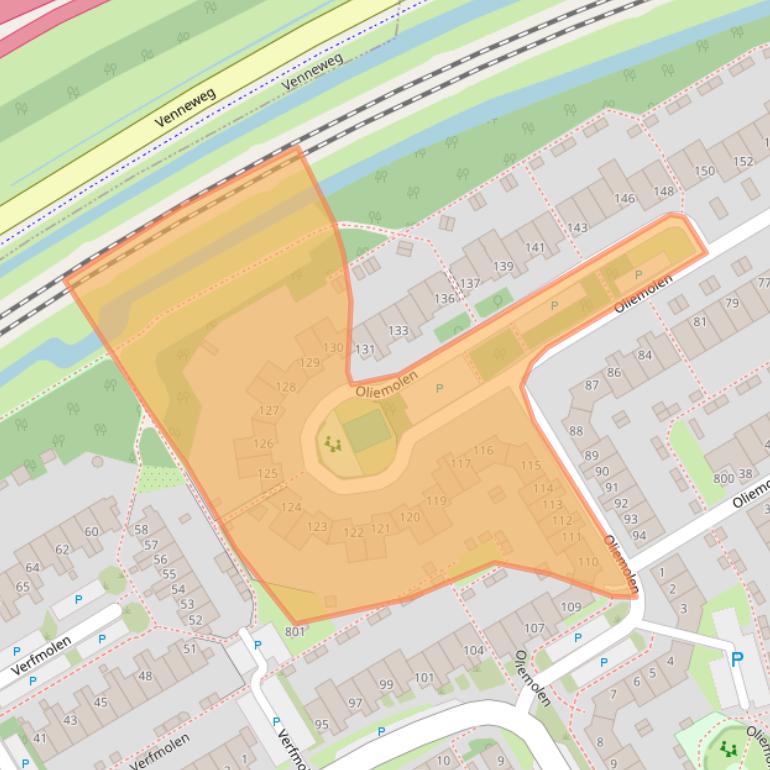 Kaart van postcodegebied 1622JP.