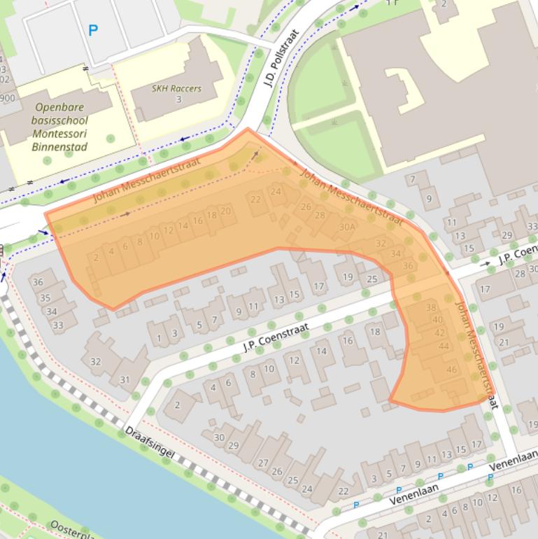 Kaart van postcodegebied 1623LK.