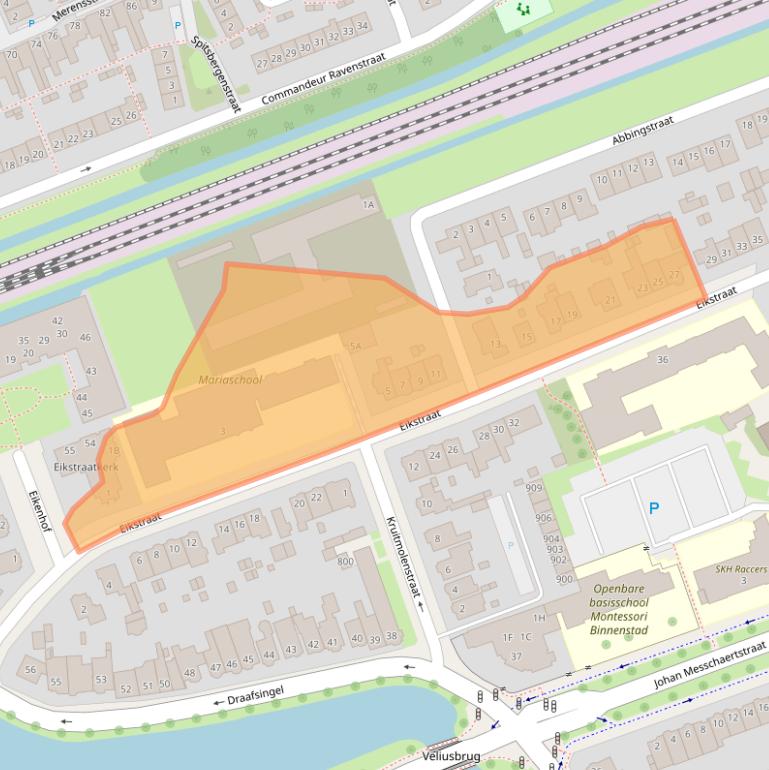 Kaart van postcodegebied 1623LP.
