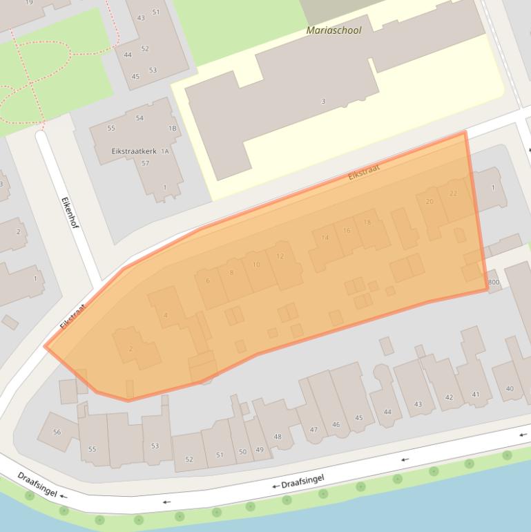 Kaart van postcodegebied 1623LS.