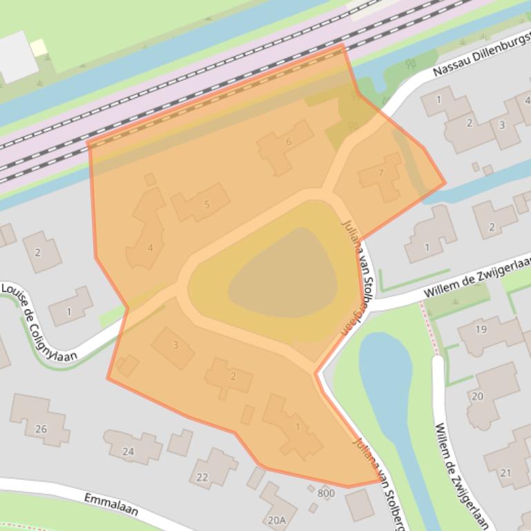 Kaart van postcodegebied 1623ME.