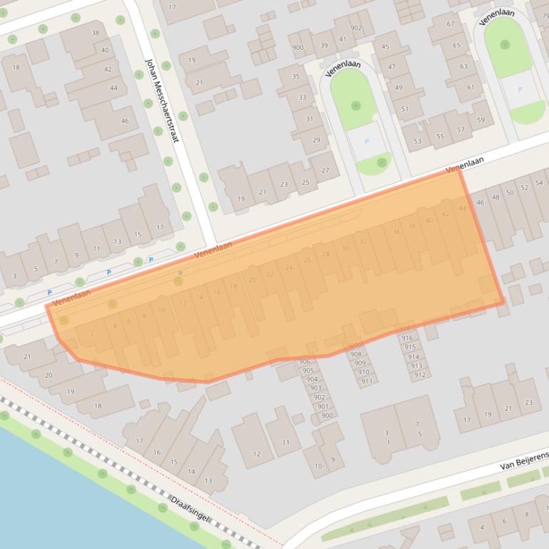 Kaart van postcodegebied 1623RH.