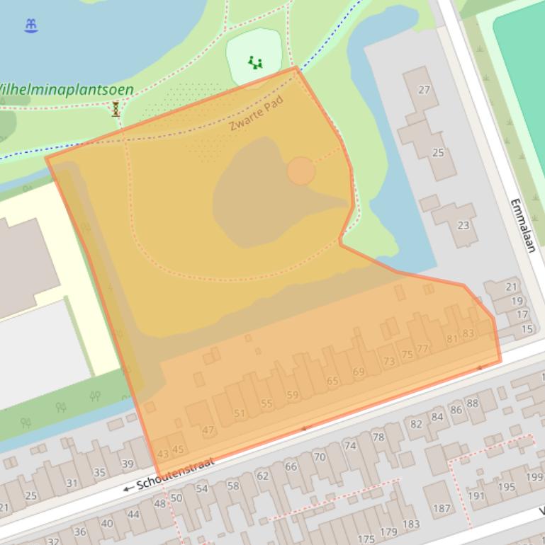 Kaart van postcodegebied 1623RW.