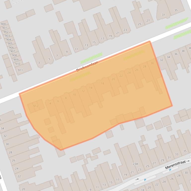 Kaart van postcodegebied 1624BL.