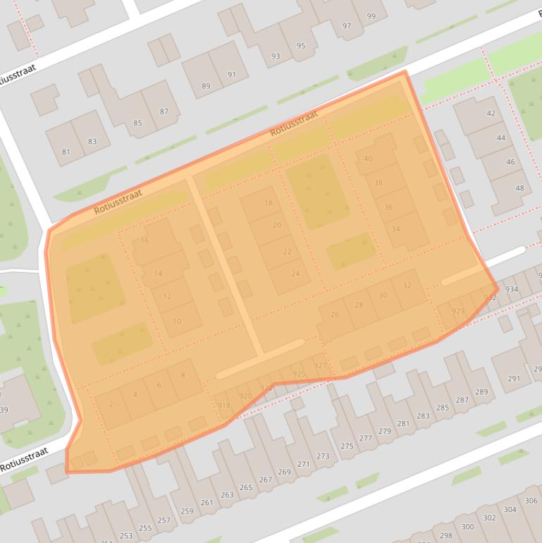 Kaart van postcodegebied 1624GB.