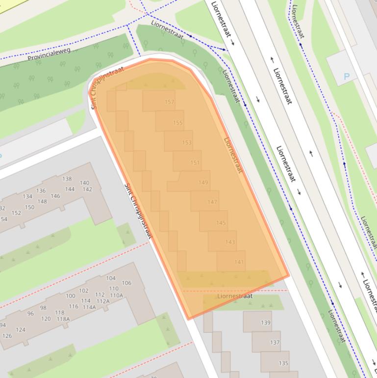 Kaart van postcodegebied 1624HM.