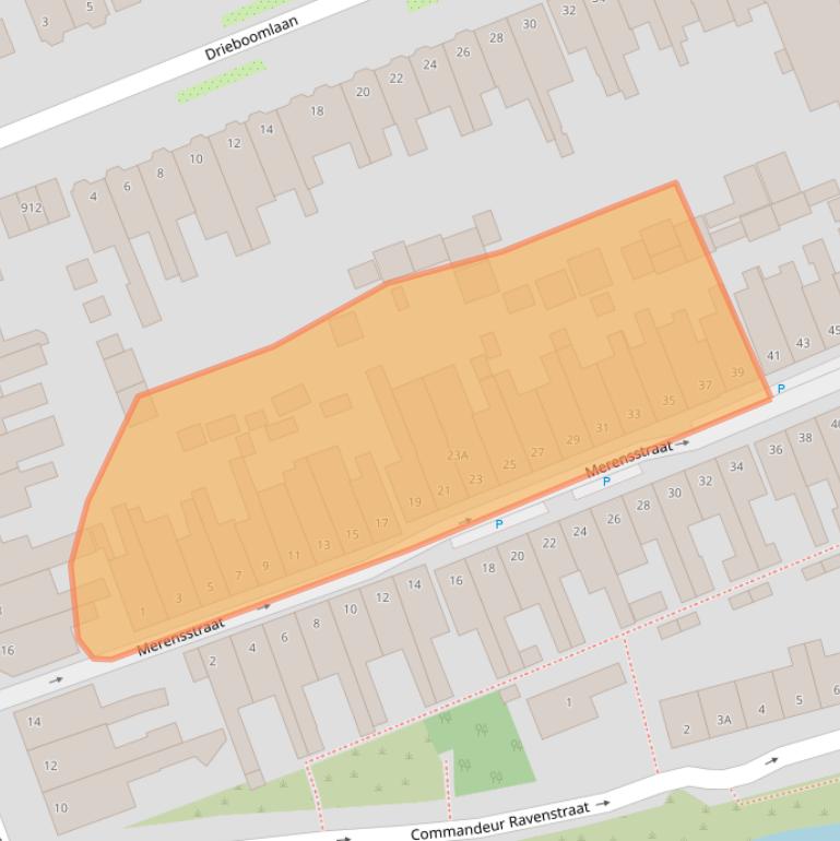 Kaart van postcodegebied 1624TH.