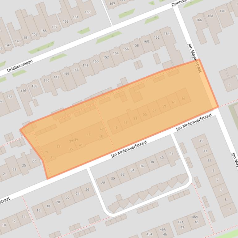 Kaart van postcodegebied 1624TR.