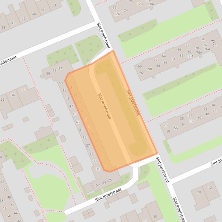 Kaart van postcodegebied 1624VM.