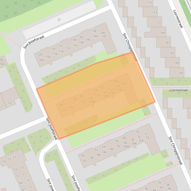 Kaart van postcodegebied 1624VT.