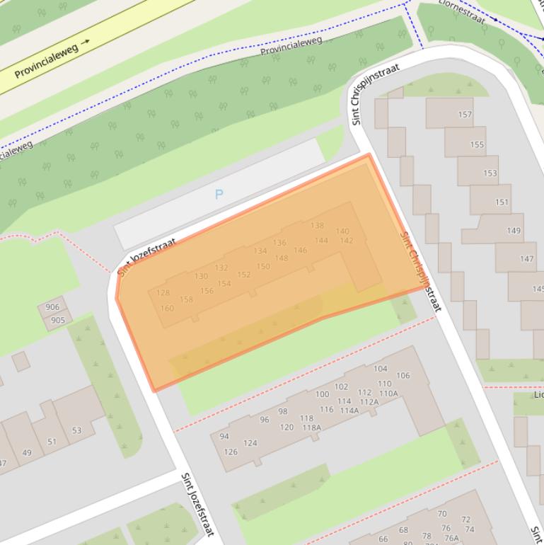 Kaart van postcodegebied 1624VV.