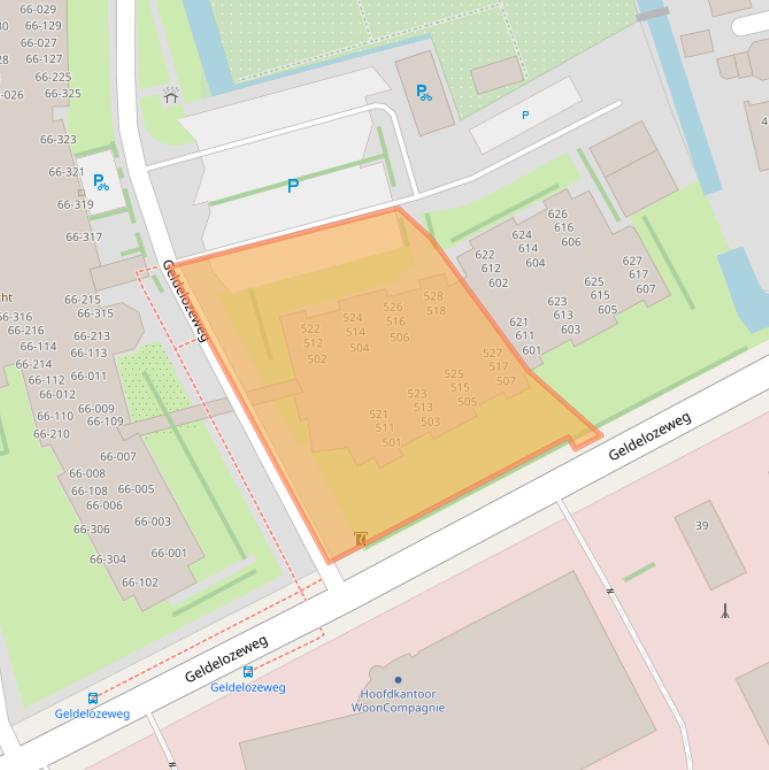 Kaart van postcodegebied 1625NP.