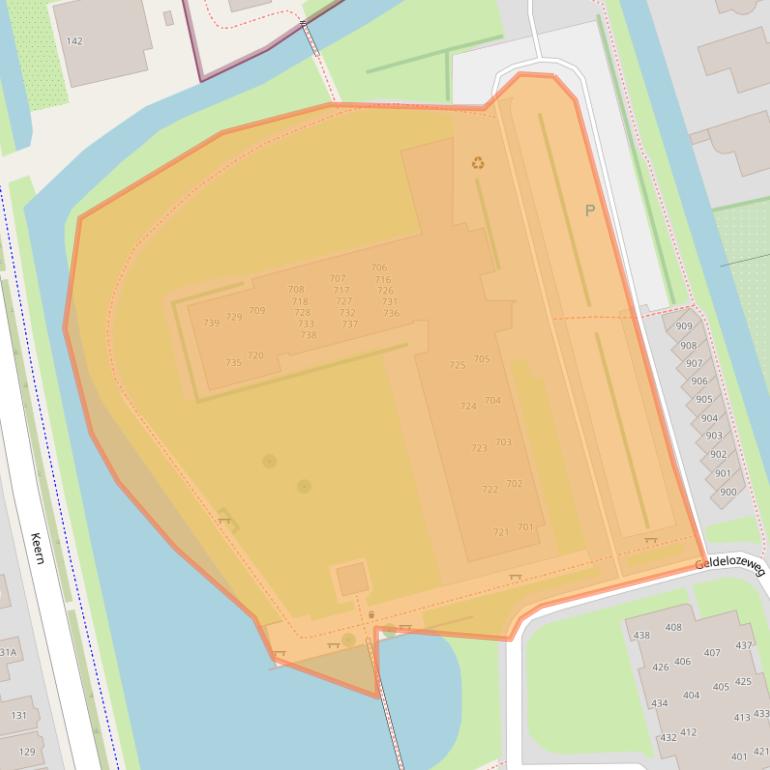 Kaart van postcodegebied 1625NS.