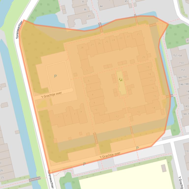 Kaart van postcodegebied 1625PG.