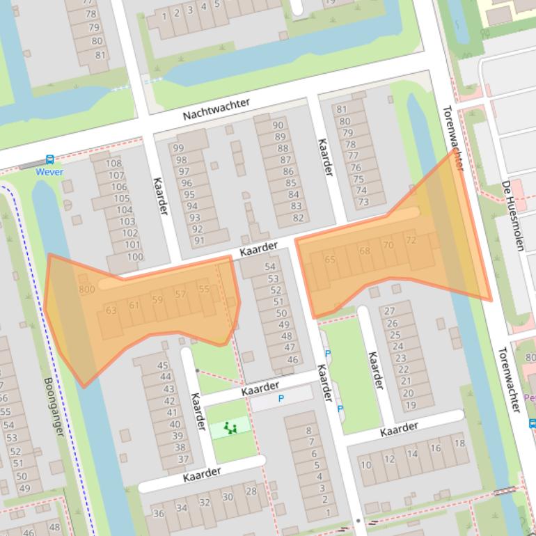 Kaart van postcodegebied 1625TL.