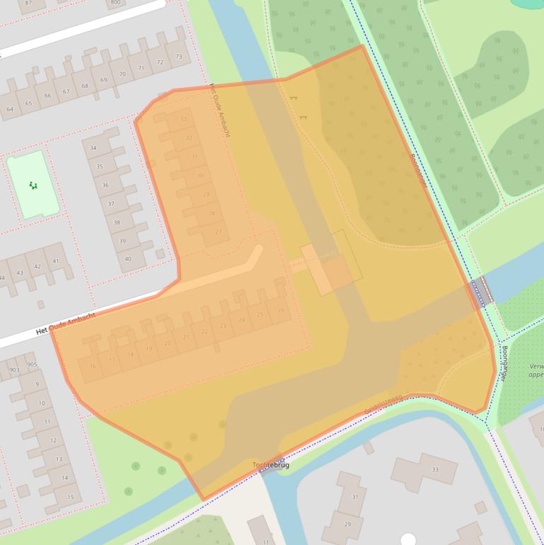 Kaart van postcodegebied 1625ZB.