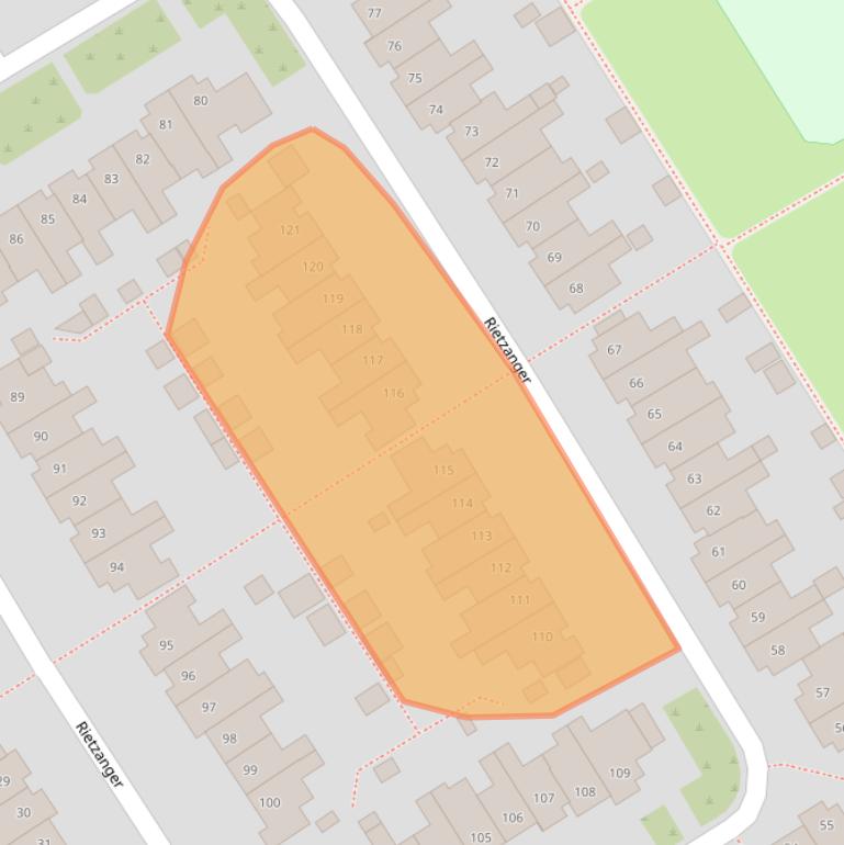 Kaart van postcodegebied 1628CS.