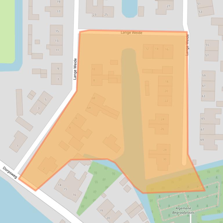 Kaart van postcodegebied 1631DL.