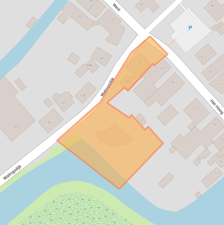 Kaart van postcodegebied 1633RP.