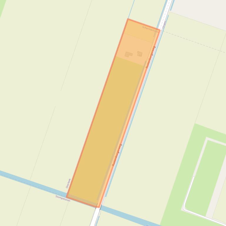 Kaart van postcodegebied 1636WH.