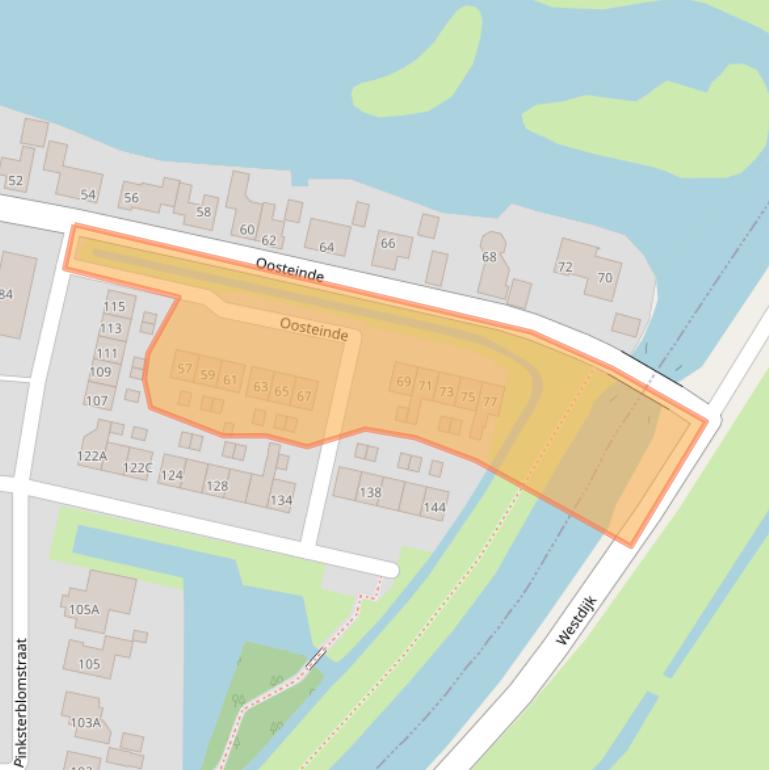 Kaart van postcodegebied 1636XT.