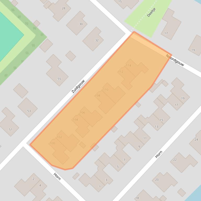 Kaart van postcodegebied 1645PE.