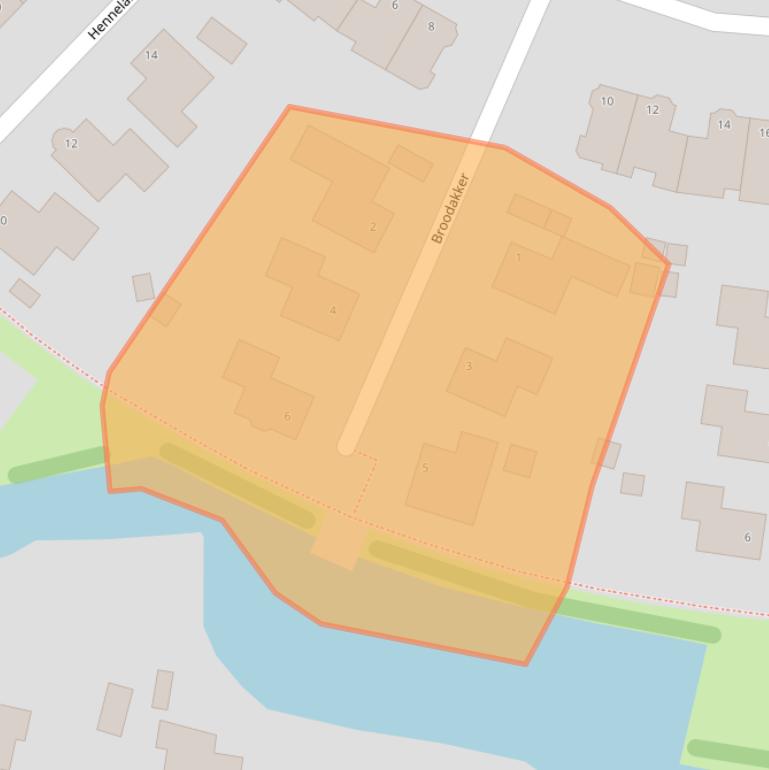 Kaart van postcodegebied 1645RR.