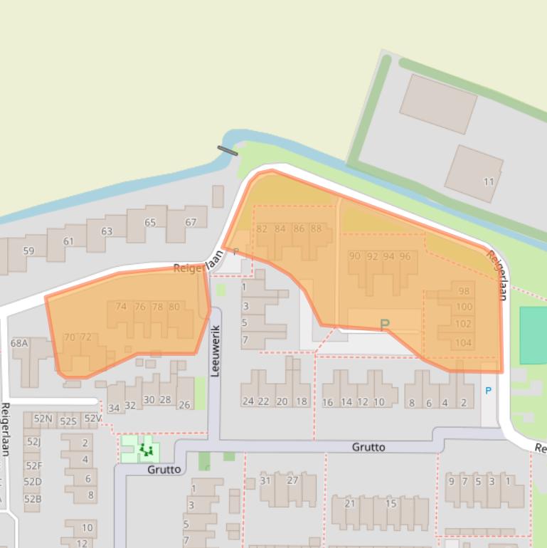 Kaart van postcodegebied 1645TE.