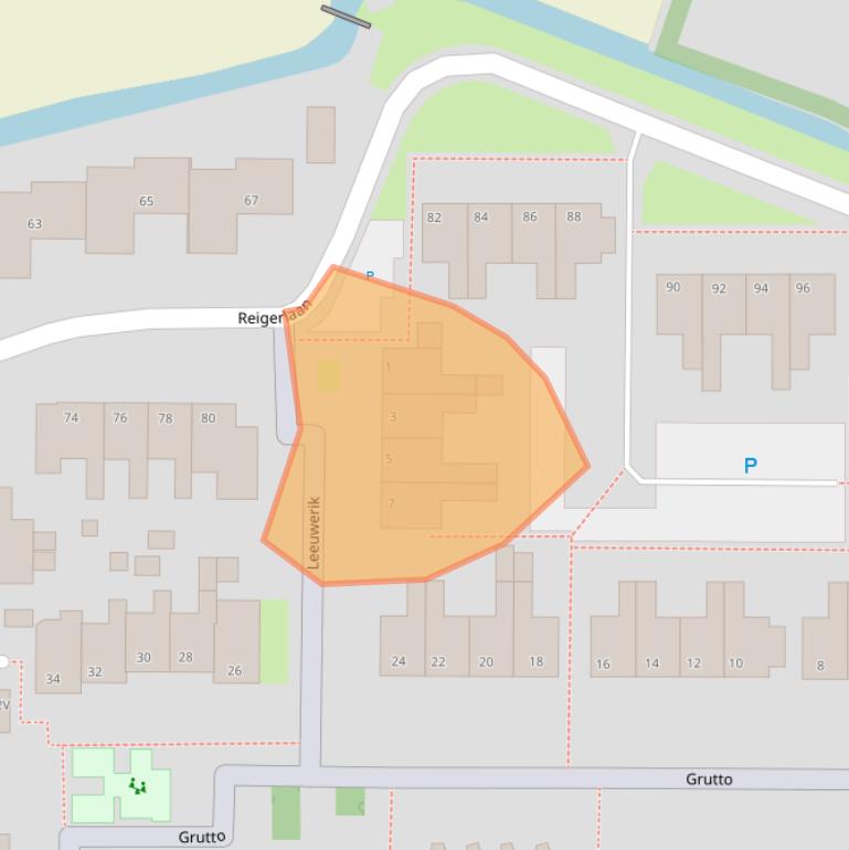 Kaart van postcodegebied 1645TK.