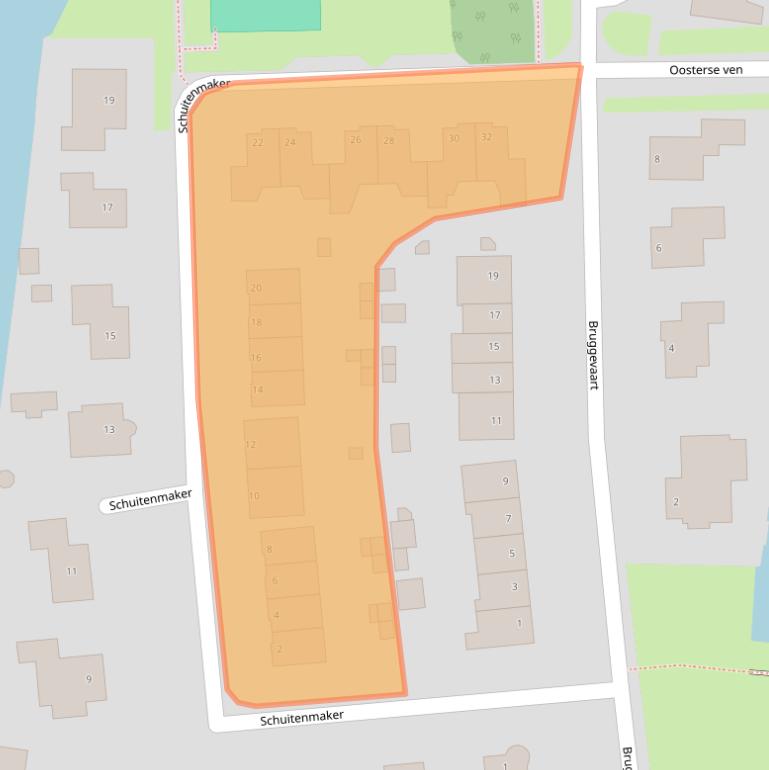 Kaart van postcodegebied 1647BN.