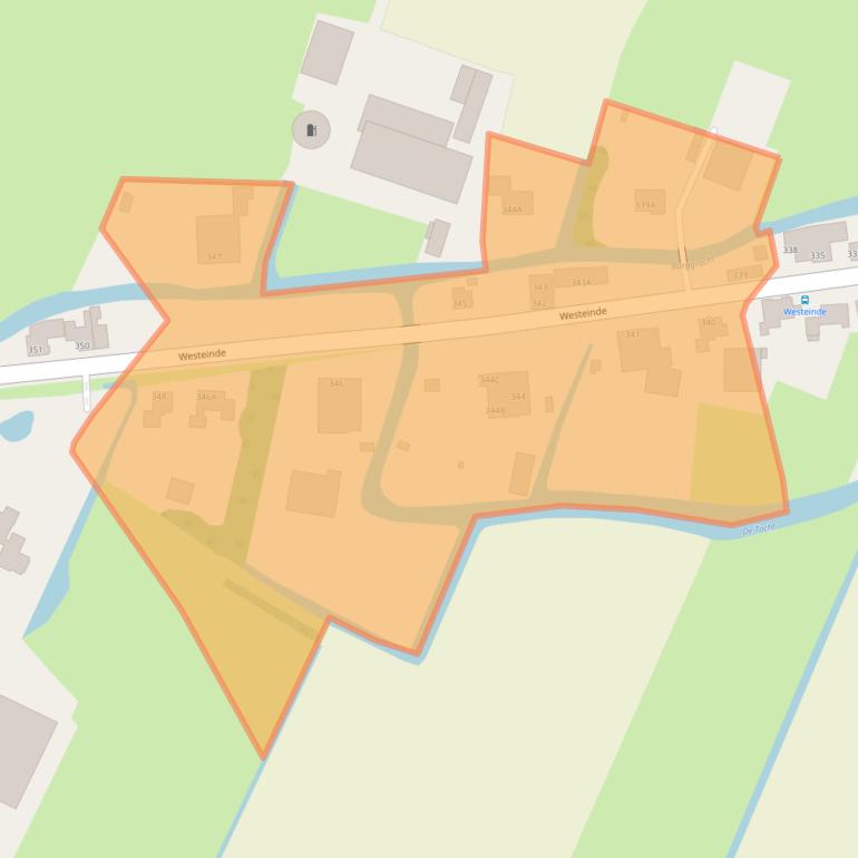 Kaart van postcodegebied 1647MT.