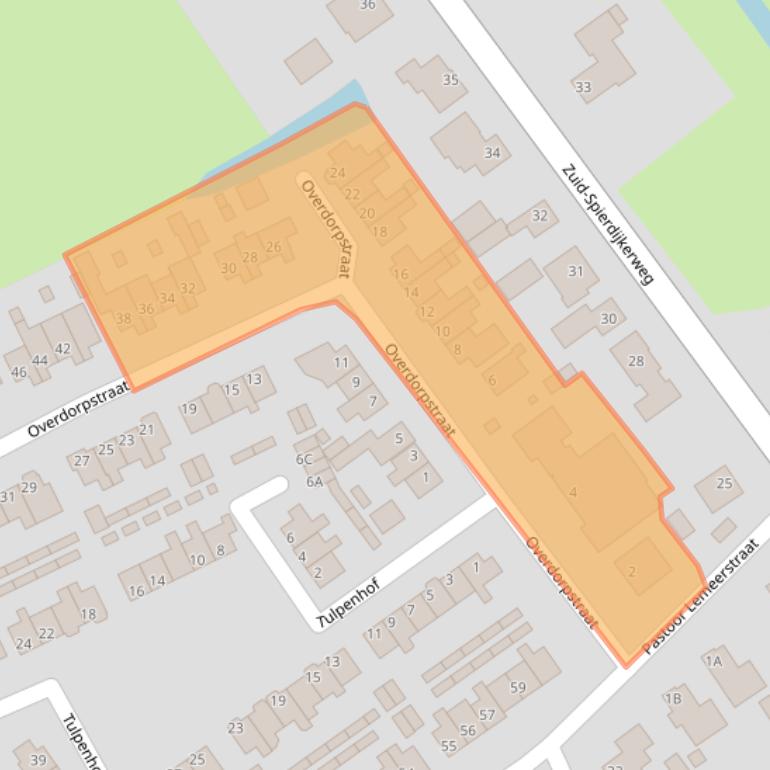 Kaart van postcodegebied 1648KG.