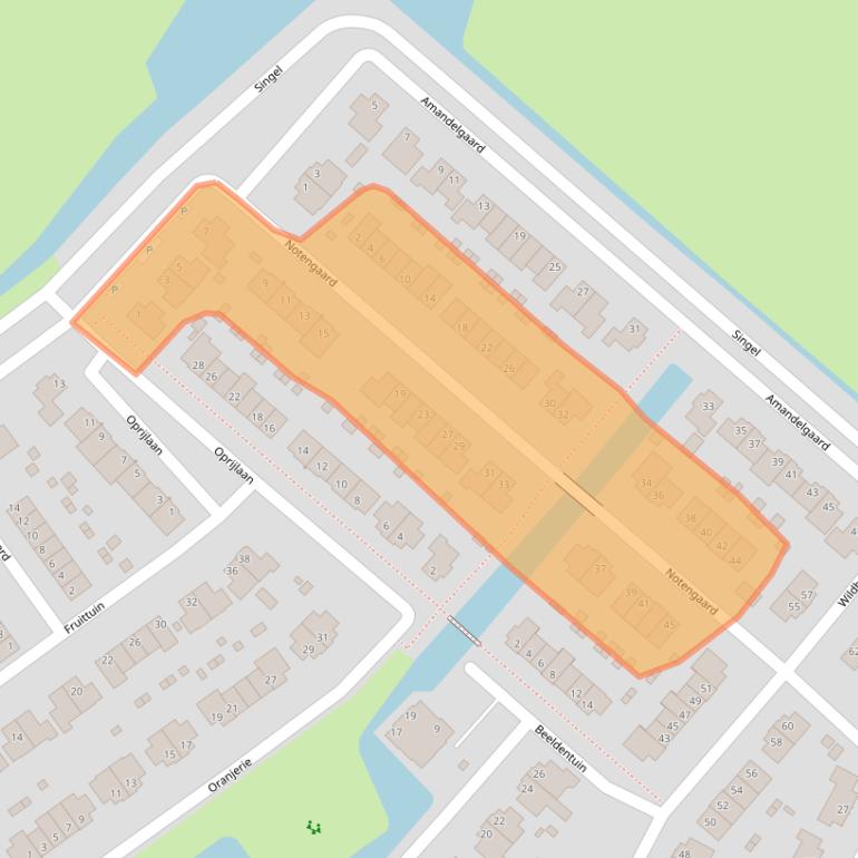 Kaart van postcodegebied 1648LL.