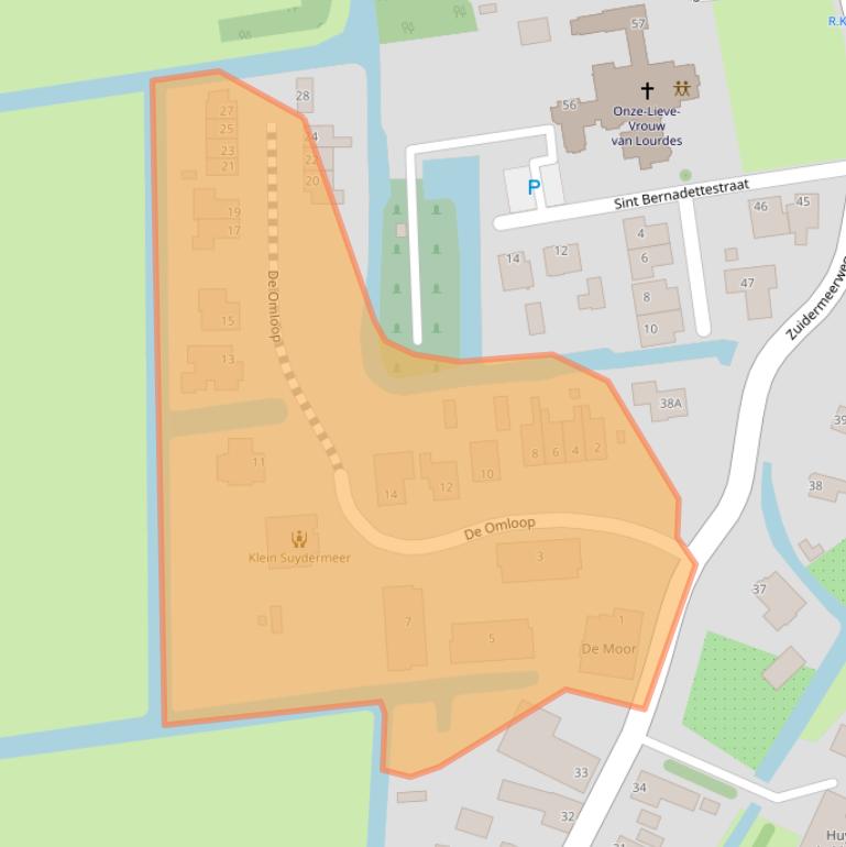 Kaart van postcodegebied 1652CM.