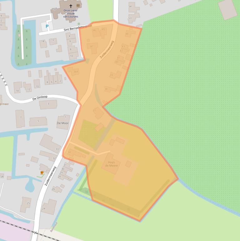 Kaart van postcodegebied 1652CT.