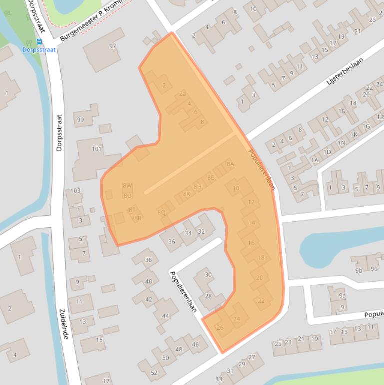 Kaart van postcodegebied 1657AM.