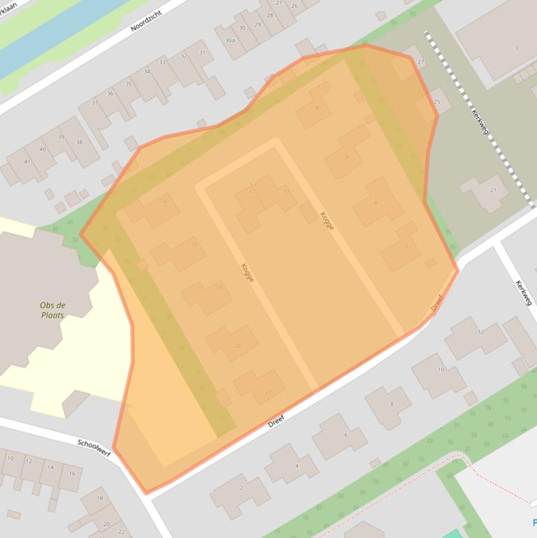 Kaart van postcodegebied 1657KA.