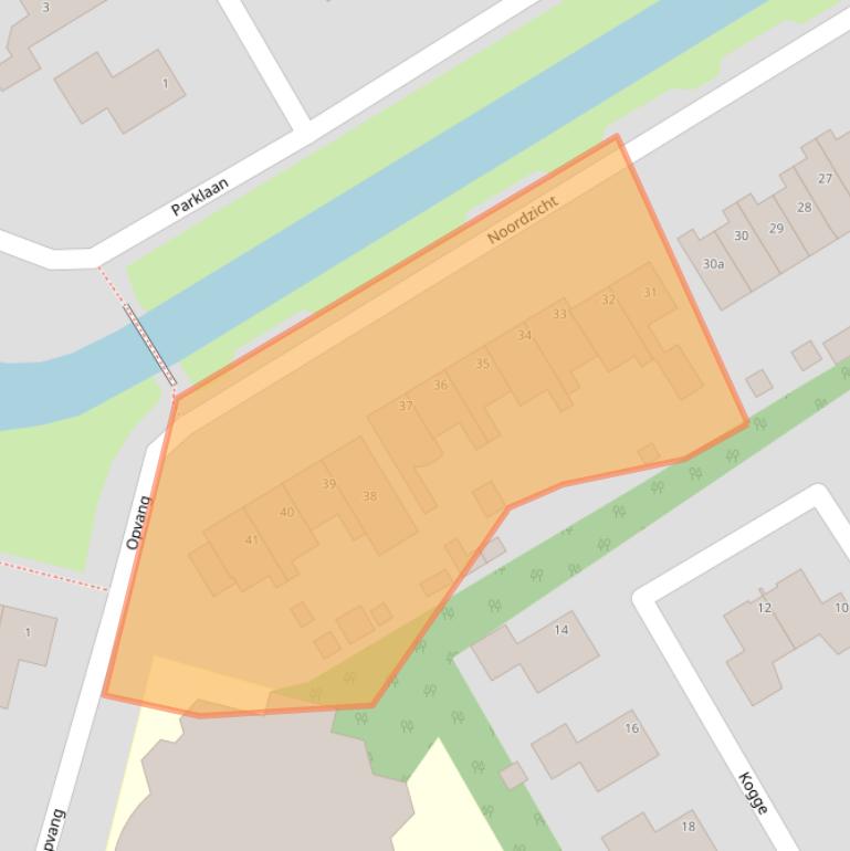 Kaart van postcodegebied 1657LB.