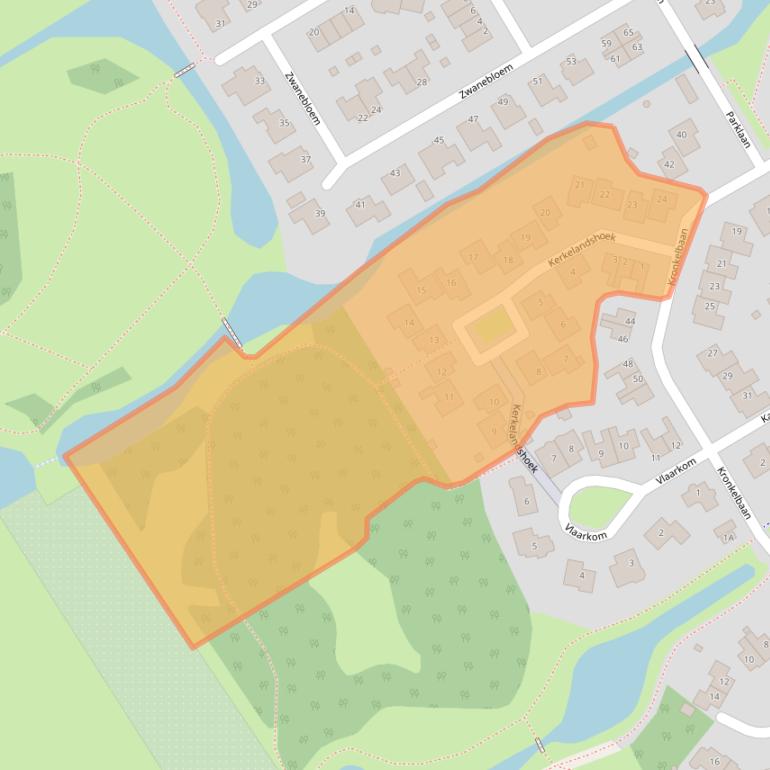 Kaart van postcodegebied 1657LN.