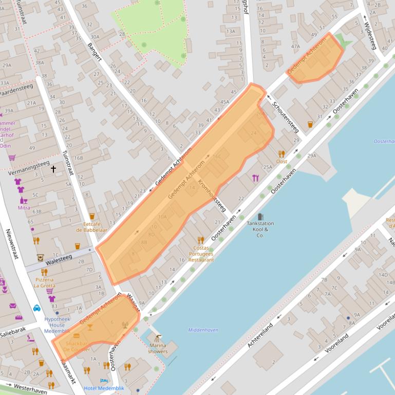Kaart van postcodegebied 1671AG.
