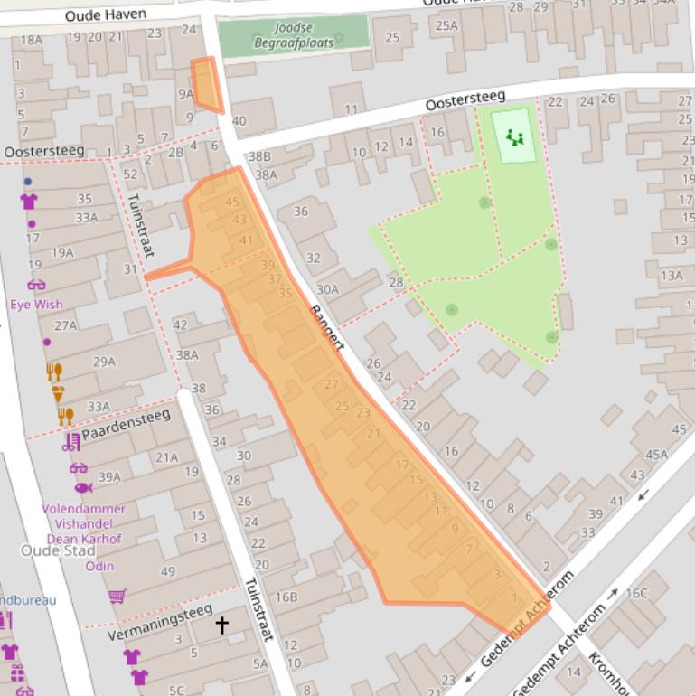 Kaart van postcodegebied 1671AK.