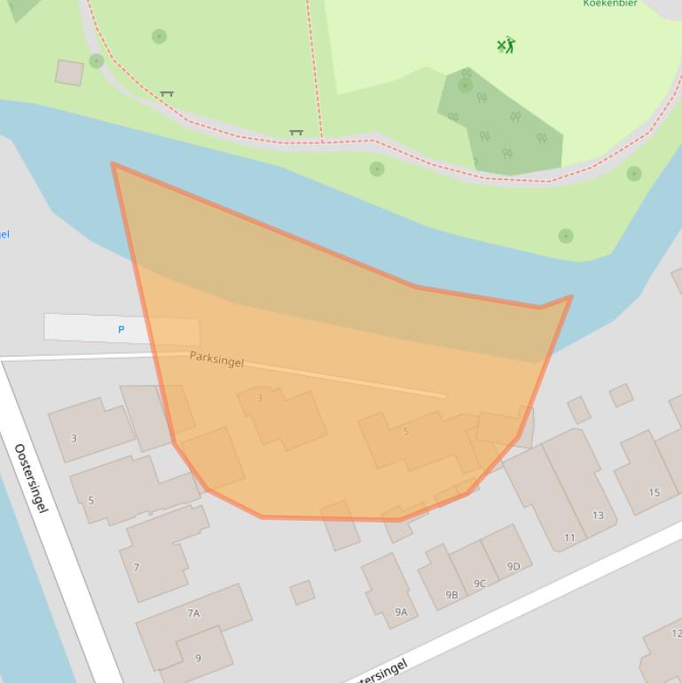 Kaart van postcodegebied 1671BM.