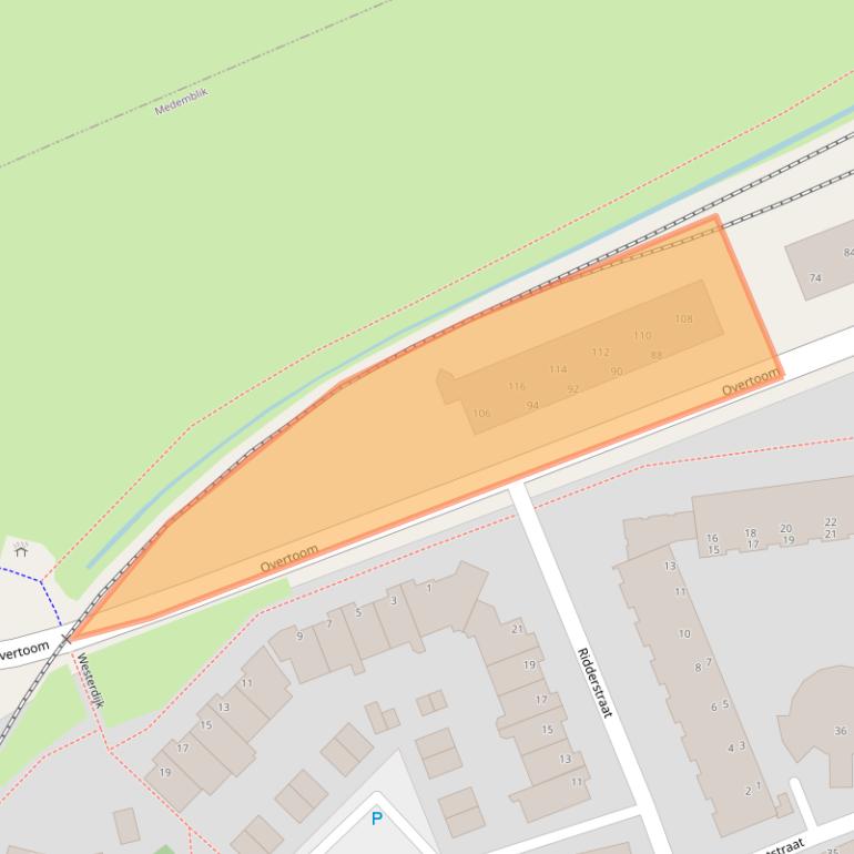 Kaart van postcodegebied 1671BW.