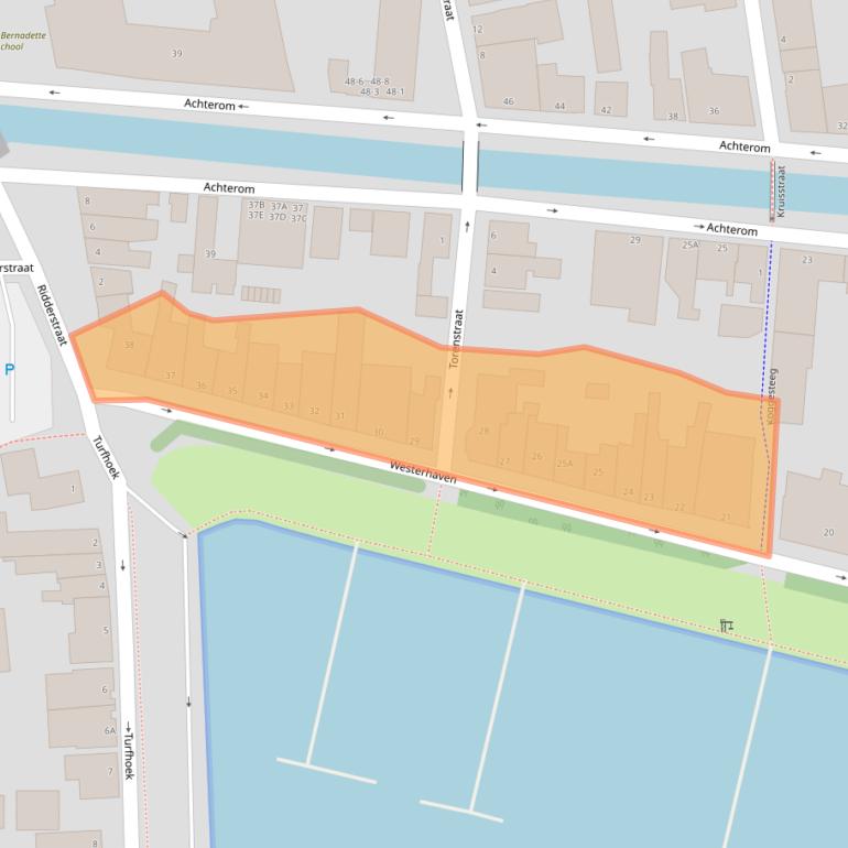 Kaart van postcodegebied 1671CJ.