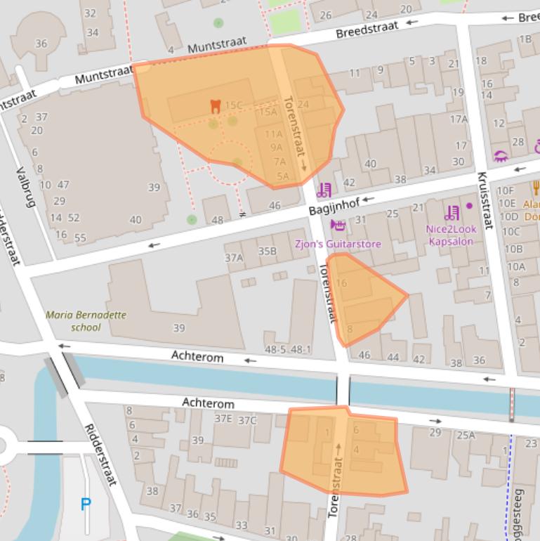 Kaart van postcodegebied 1671CN.