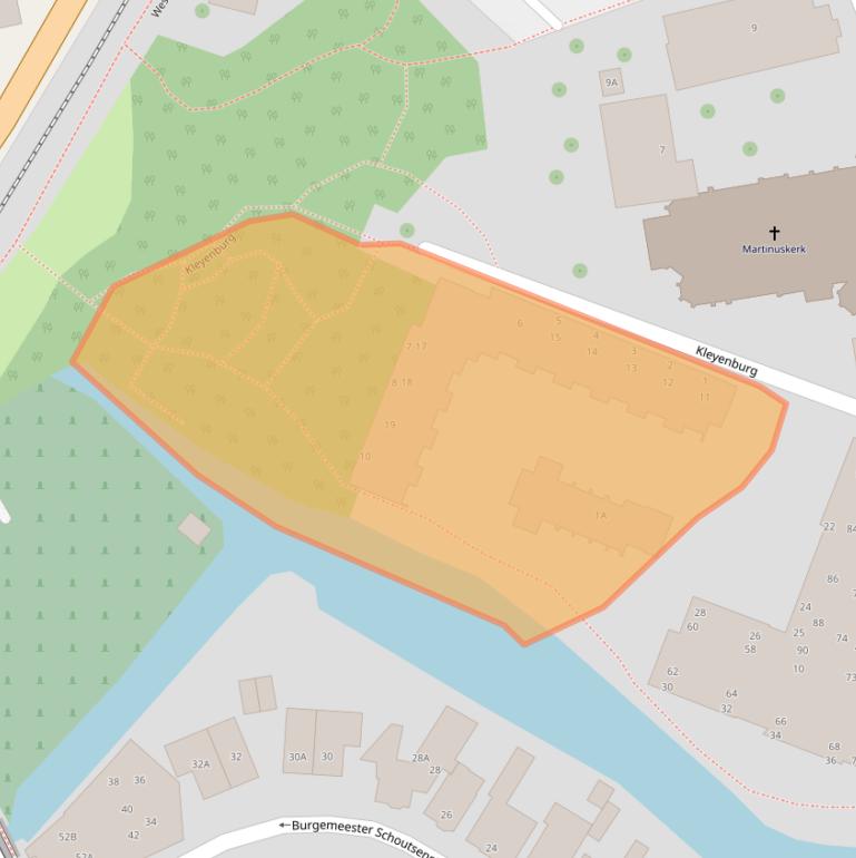 Kaart van postcodegebied 1671CZ.