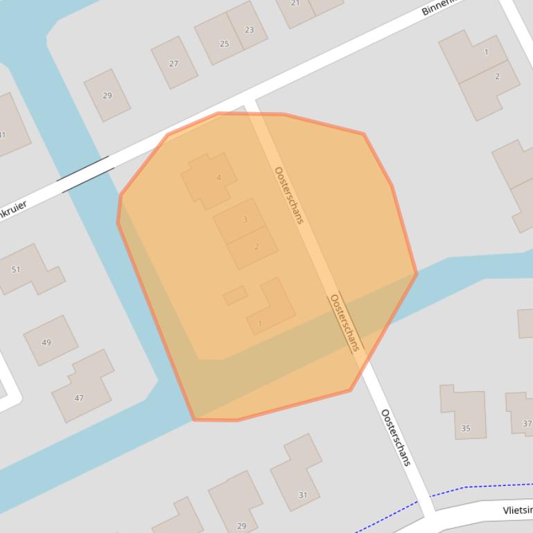 Kaart van postcodegebied 1671DB.