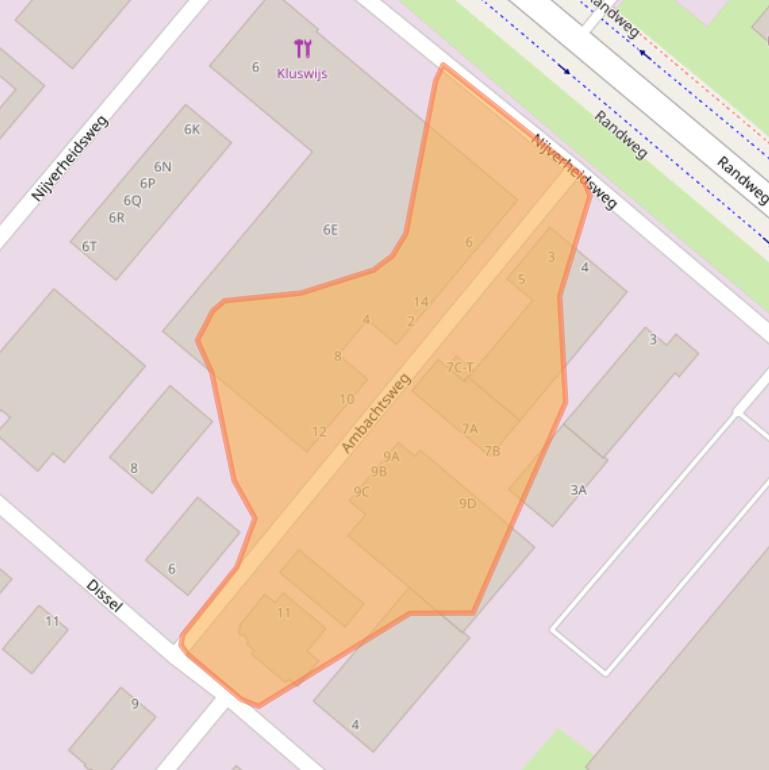 Kaart van postcodegebied 1671GB.