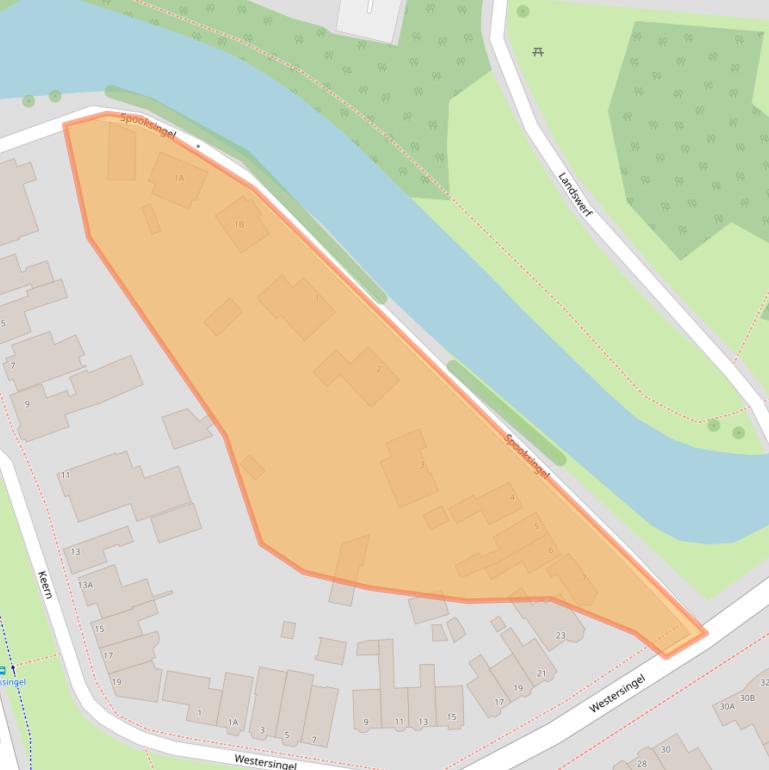 Kaart van postcodegebied 1671GL.